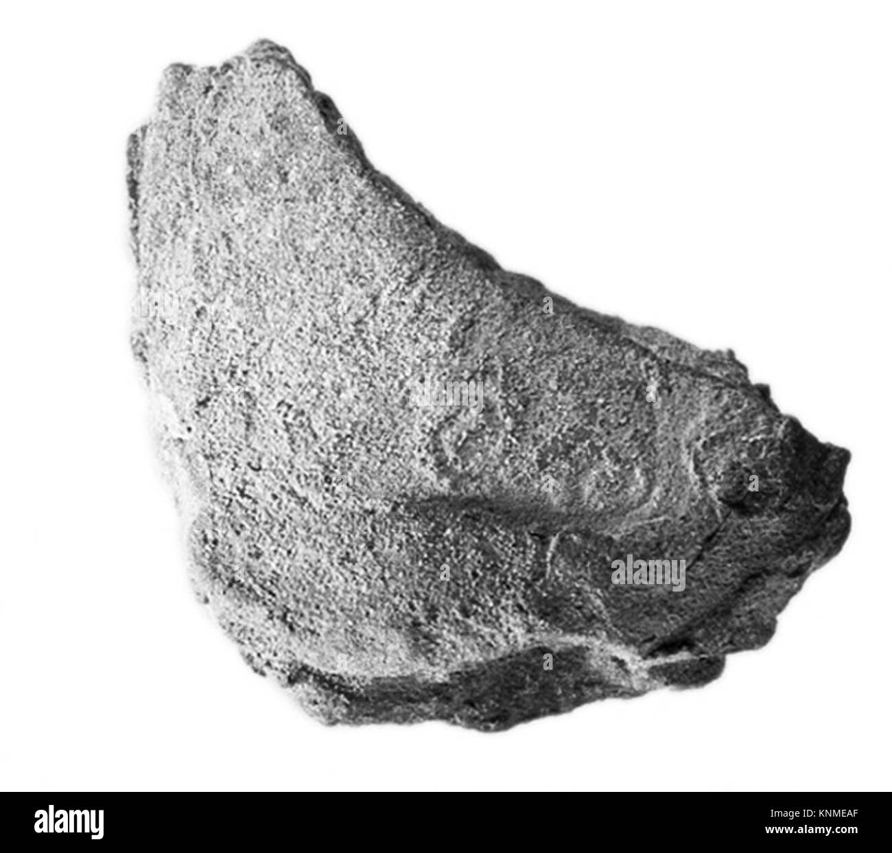 Dieses Lehm-Verwaltungssiegel stammt aus dem ägyptischen Reich der Mitte der Dynastien 12–13 (ca. 1981–1640 v. Chr.), das in Lisht South nahe Imhoteps Grab ausgegraben wurde. Es wurde für amtliche Aufzeichnungen und Verwaltungszwecke verwendet. Stockfoto