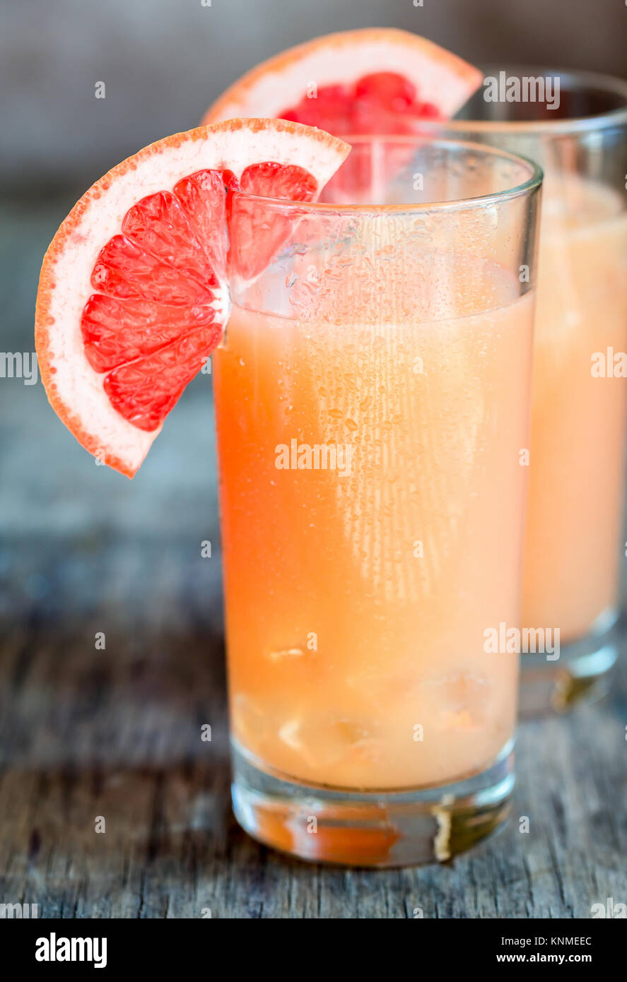 Grapefruit und Tequila Paloma Cocktail Stockfoto