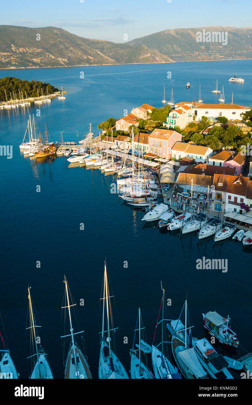 Fiskardo, Kefalonia, Griechenland Stockfoto