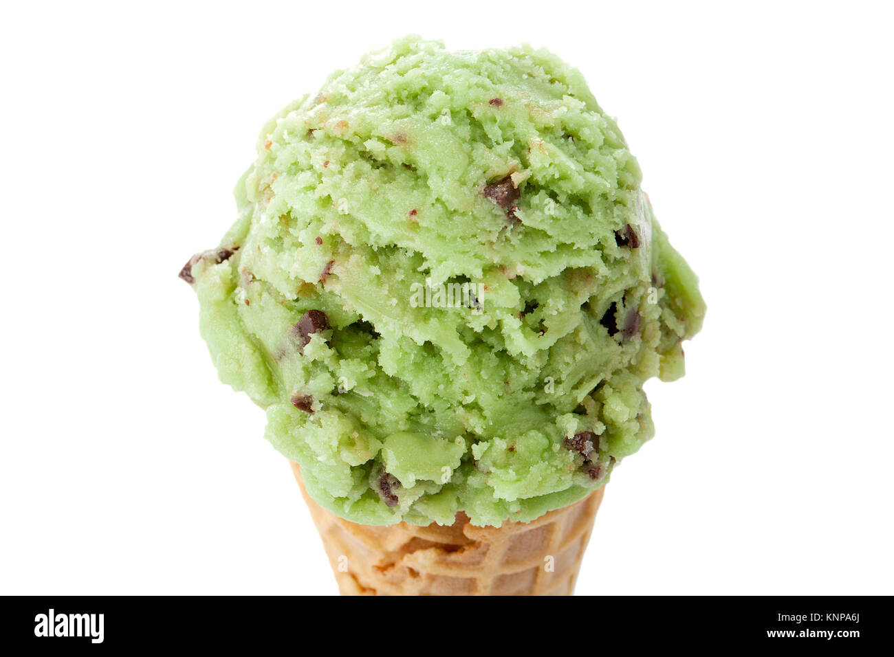 Frische Minze Eis Stockfoto