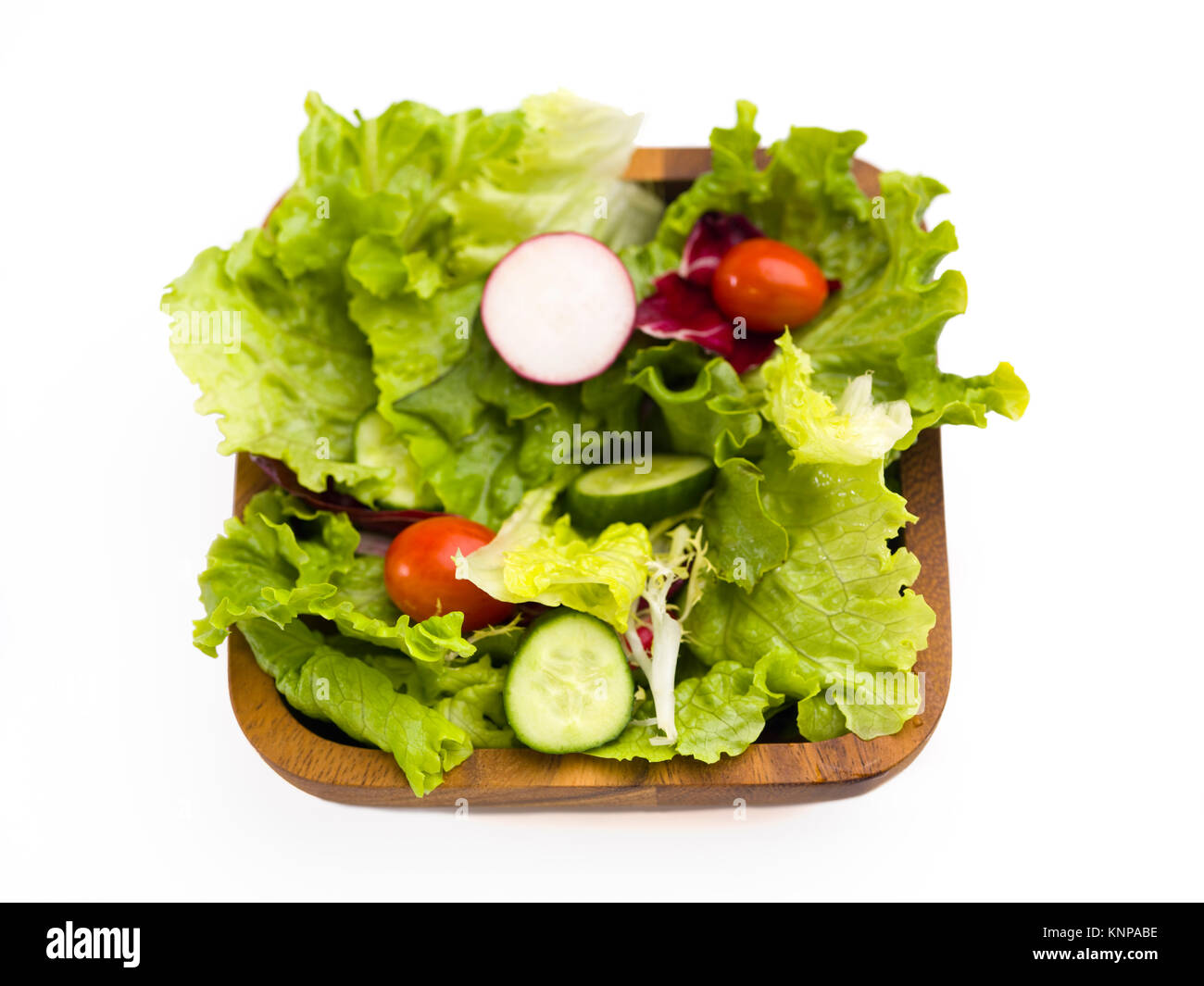 Garten Salat Stockfoto