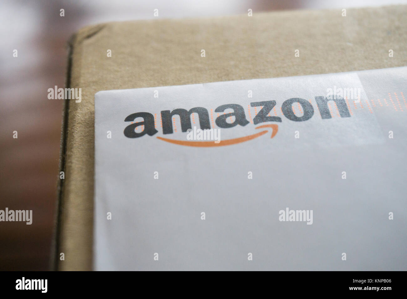 Oxford Grossbritannien 3 Dezember 2017 Amazon Logo Auf Ein