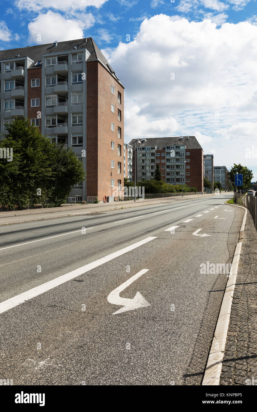 Wohn Gebäude in Kopenhagen Stockfoto