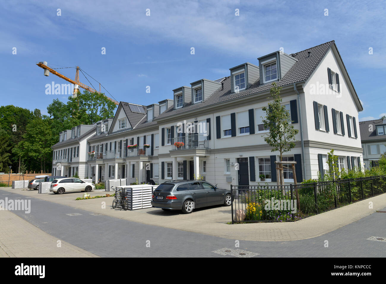 Reihenhaus Siedlung, in der Leonorengaerten, Lankwitz, Steglitz ...