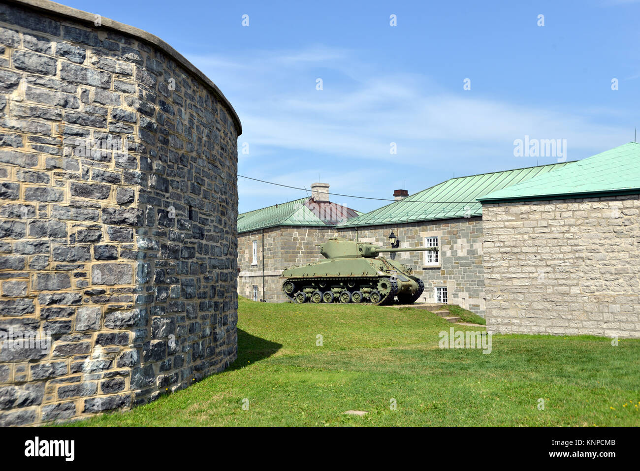 Kanada, Quebec, Quebec City, die Zitadelle von Quebec die Zitadelle ist eine National Historic Site von Kanada und ist Teil der Befestigungsanlagen von Québ Stockfoto