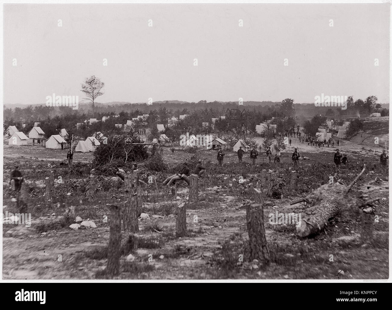 Lager von 30 Pennsylvania Infanterie MET DP 70788 268034 Stockfoto