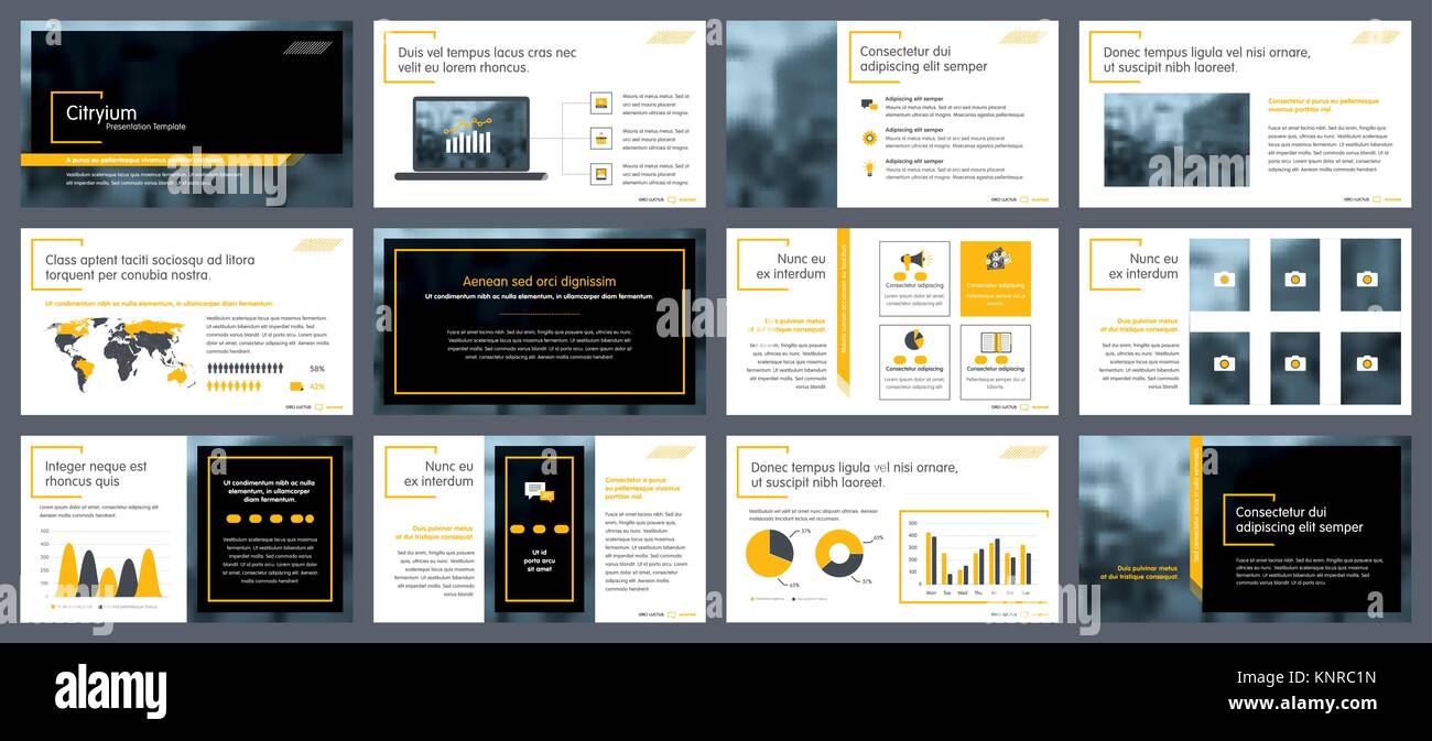 Elemente Von Infografiken Fur Prasentationen Vorlagen Jahresbericht Prospekt Buch Fur Design Broschure Flyer Layout Template Design Corporate Rep Stock Vektorgrafik Alamy