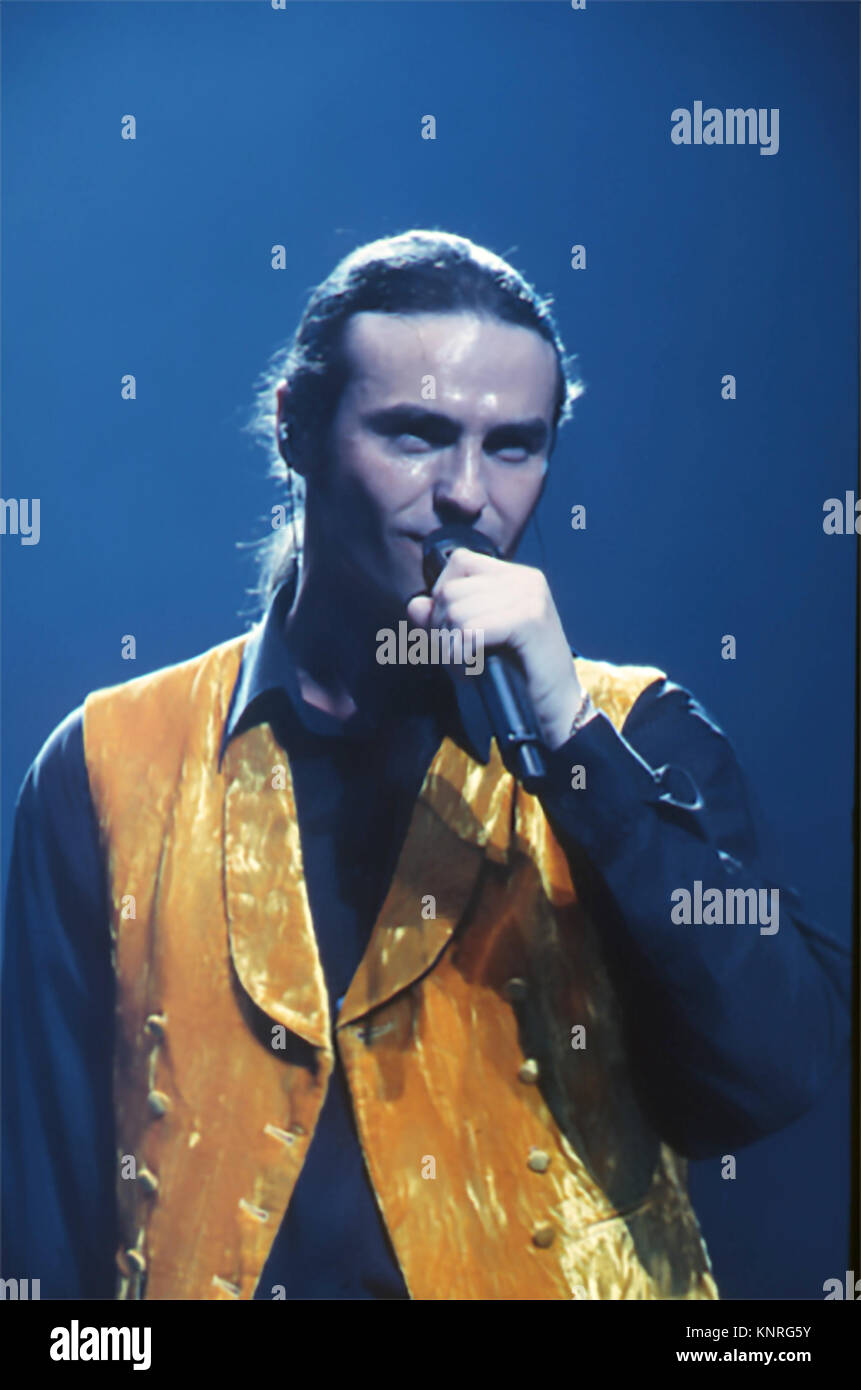 WET WET WET UK pop Group über 1995 mit Marti Pellow Stockfoto WET WET WET UK pop Group über 1995 mit Marti Pellow Stockfoto