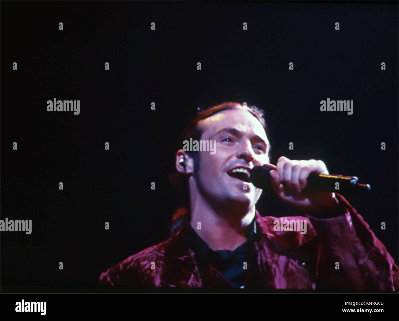 WET WET WET UK pop Group über 1995 mit Marti Pellow Stockfoto WET WET WET UK pop Group über 1995 mit Marti Pellow Stockfoto
