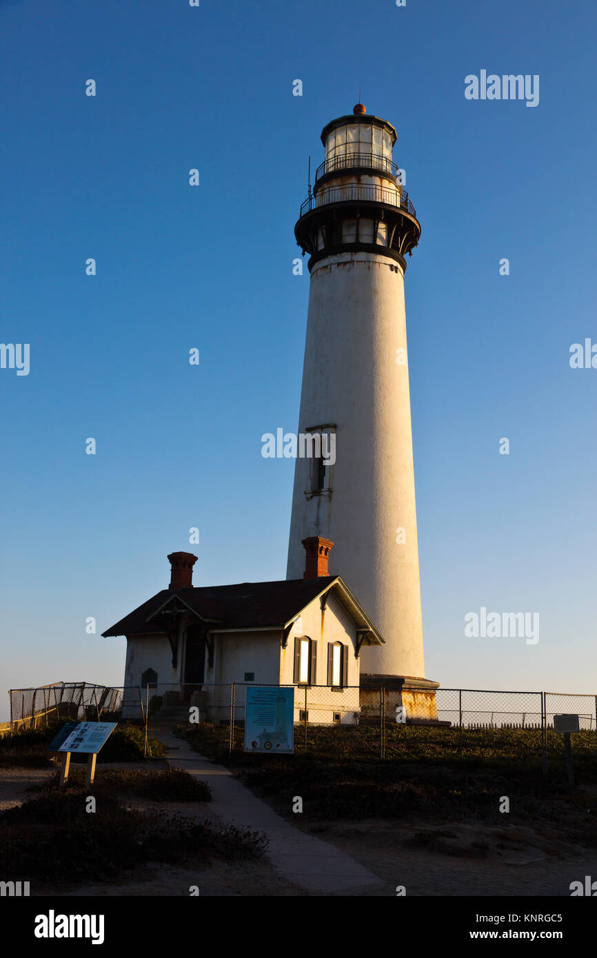 PIGEON POINT LIGHT HOUSE nördlich von Santa Cruz - Kalifornien Stockfoto