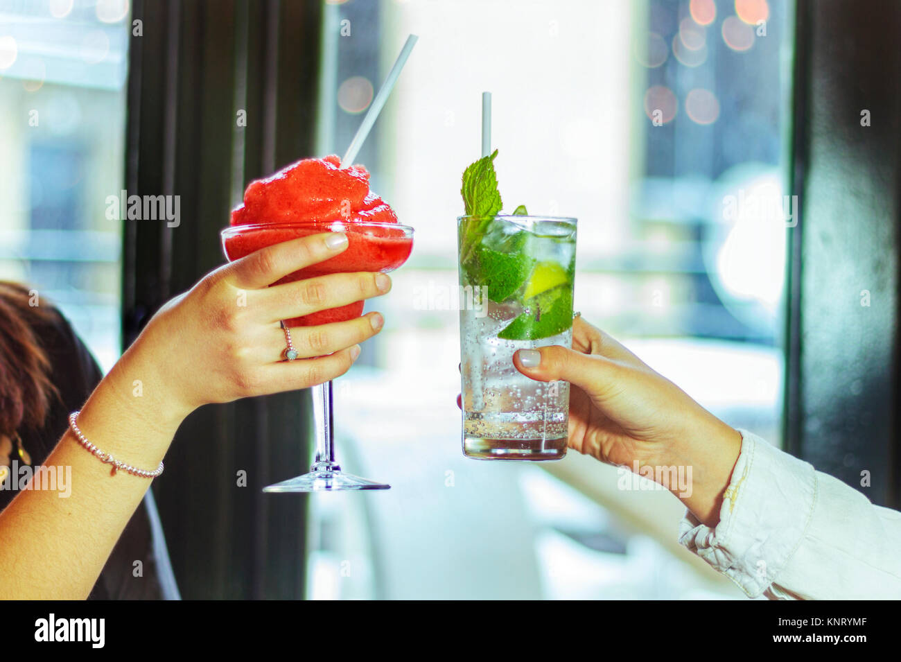 Happy hour Stockfoto