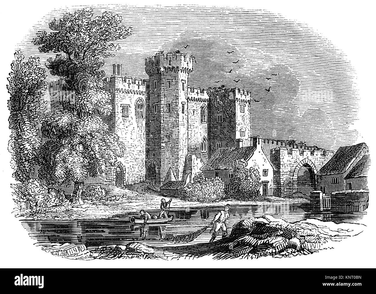Das Schloss von Cardiff ist eine mittelalterliche Burg und viktorianischen Neugotischen Herrenhaus in der Innenstadt von Cardiff, Wales gelegen. Die ursprüngliche Burg wurde wurde entweder von Wilhelm dem Eroberer oder von Robert Fitzhamon und im späten 11. Jahrhundert von Norman Invasoren gebaut, in Betrieb genommen. Im 12. Jahrhundert begann die Burg in Stein wieder aufgebaut, wahrscheinlich werden von Robert von Gloucester, mit einer Shell halten und wesentlichen Mauern errichtet werden. Die weitere Arbeit wurde von Richard de Clare, 6. Earl von Gloucester, in der zweiten Hälfte des 13. Jahrhunderts durchgeführt. Das Schloss von Cardiff wurde wiederholt in die Auseinandersetzungen verwickelt werden. Stockfoto