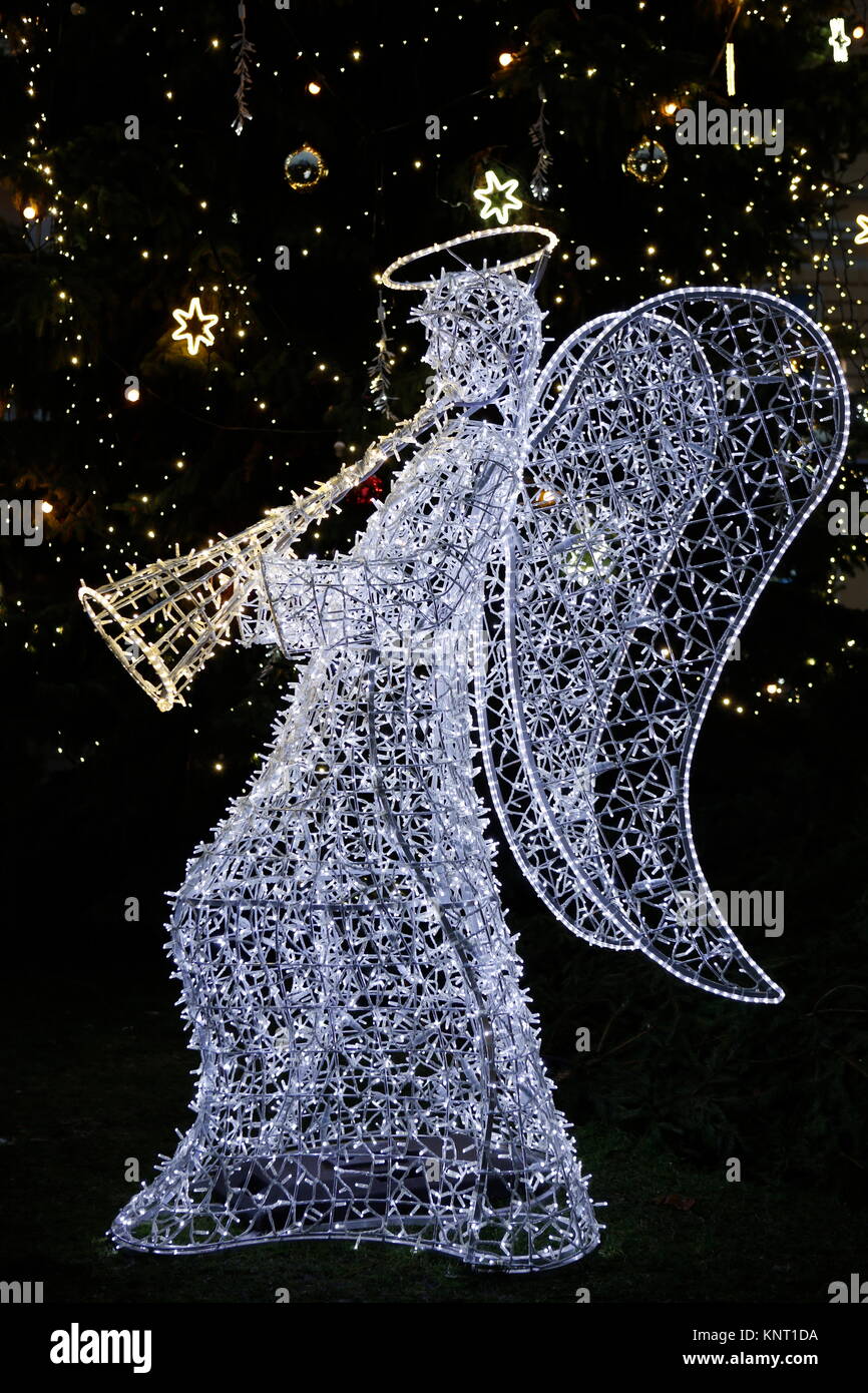 Weihnachten Engel, Weihnachtsmärkte Stockfoto