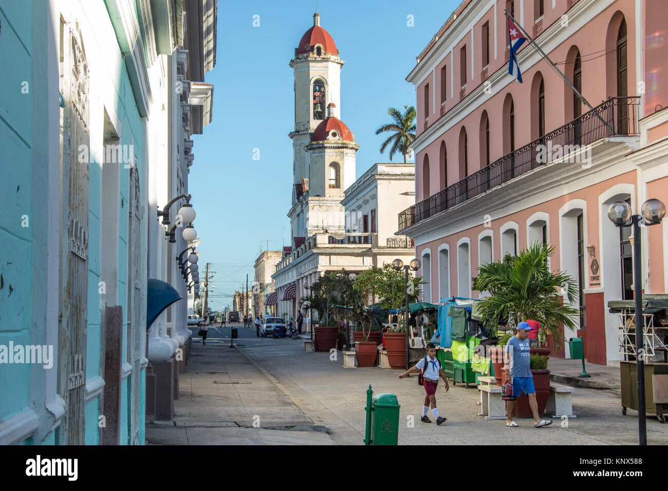 Catedral De La Purísima Concepción, Cienfuegos, Kuba Stockfoto