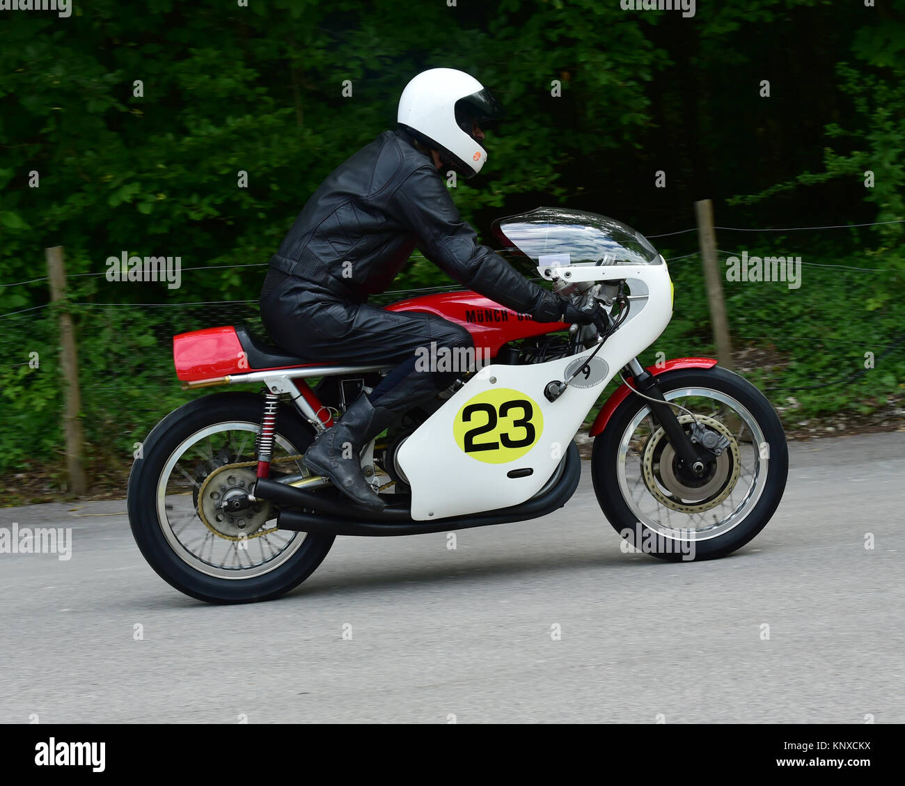 Matthias Farwick, Munch URS 500/4, Goodwood FoS 2015 Stockfoto