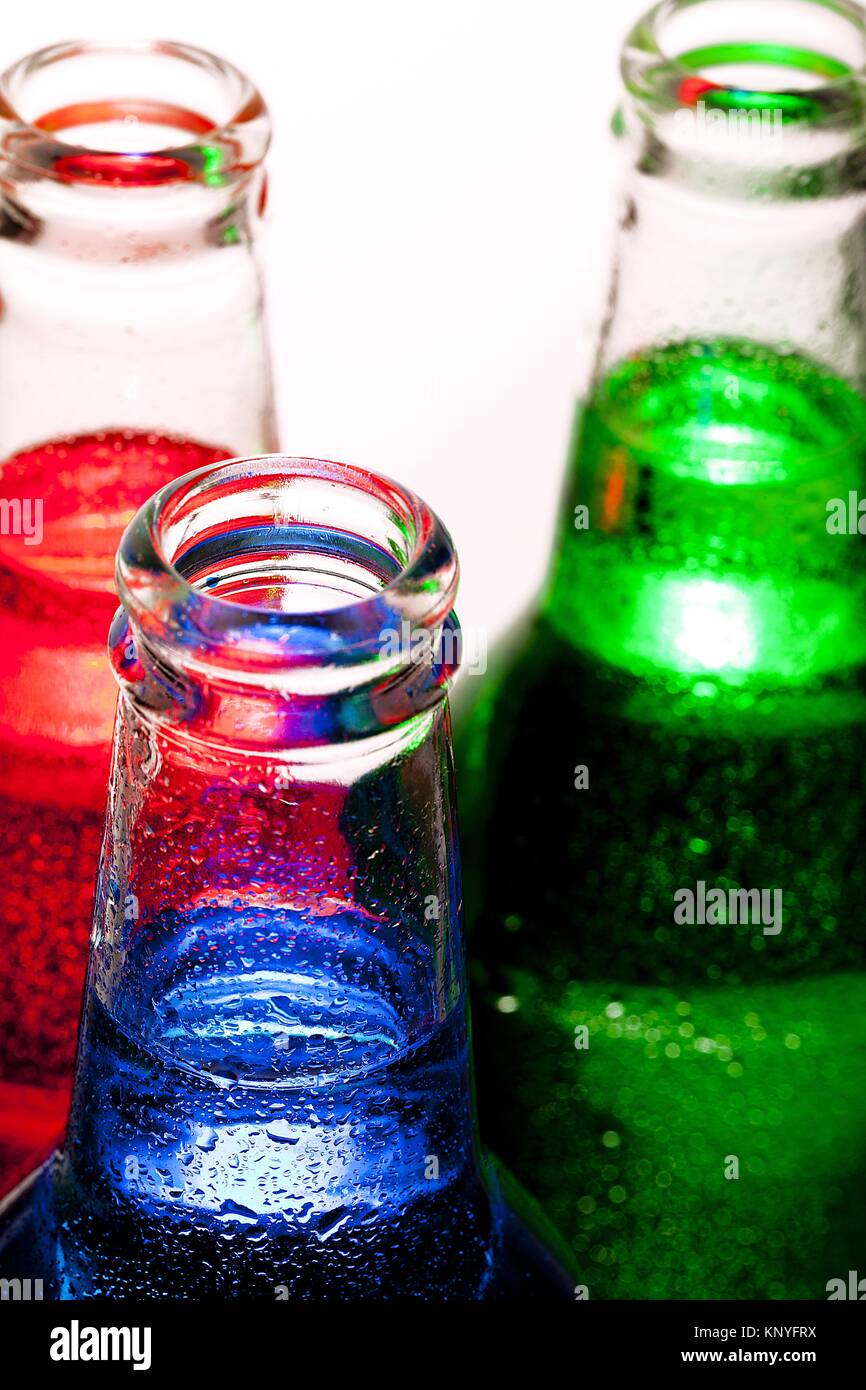 Flasche rim Trio Stockfoto