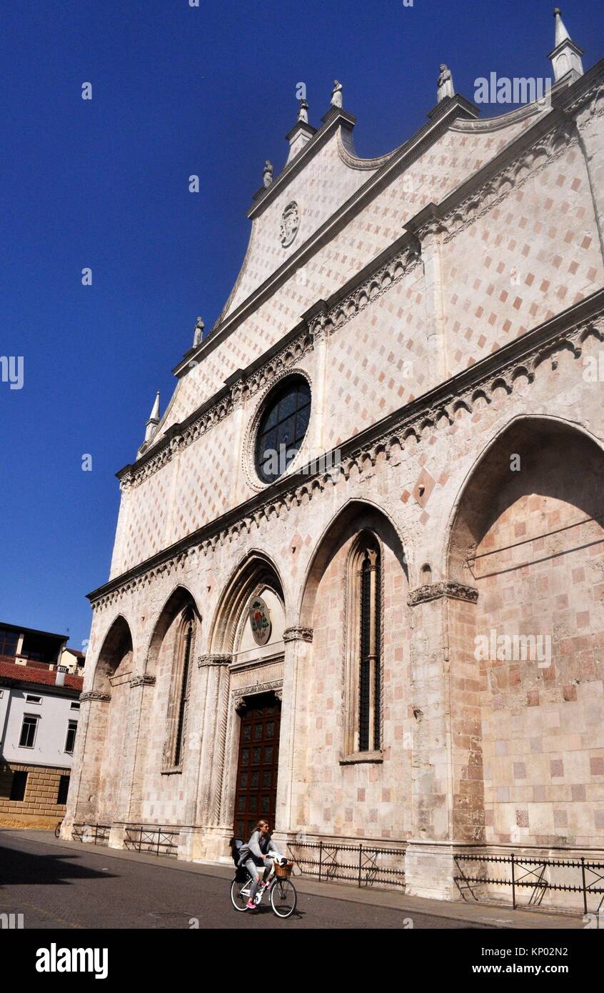 Vicenza, Italien: Duomo Vescovile Stockfoto