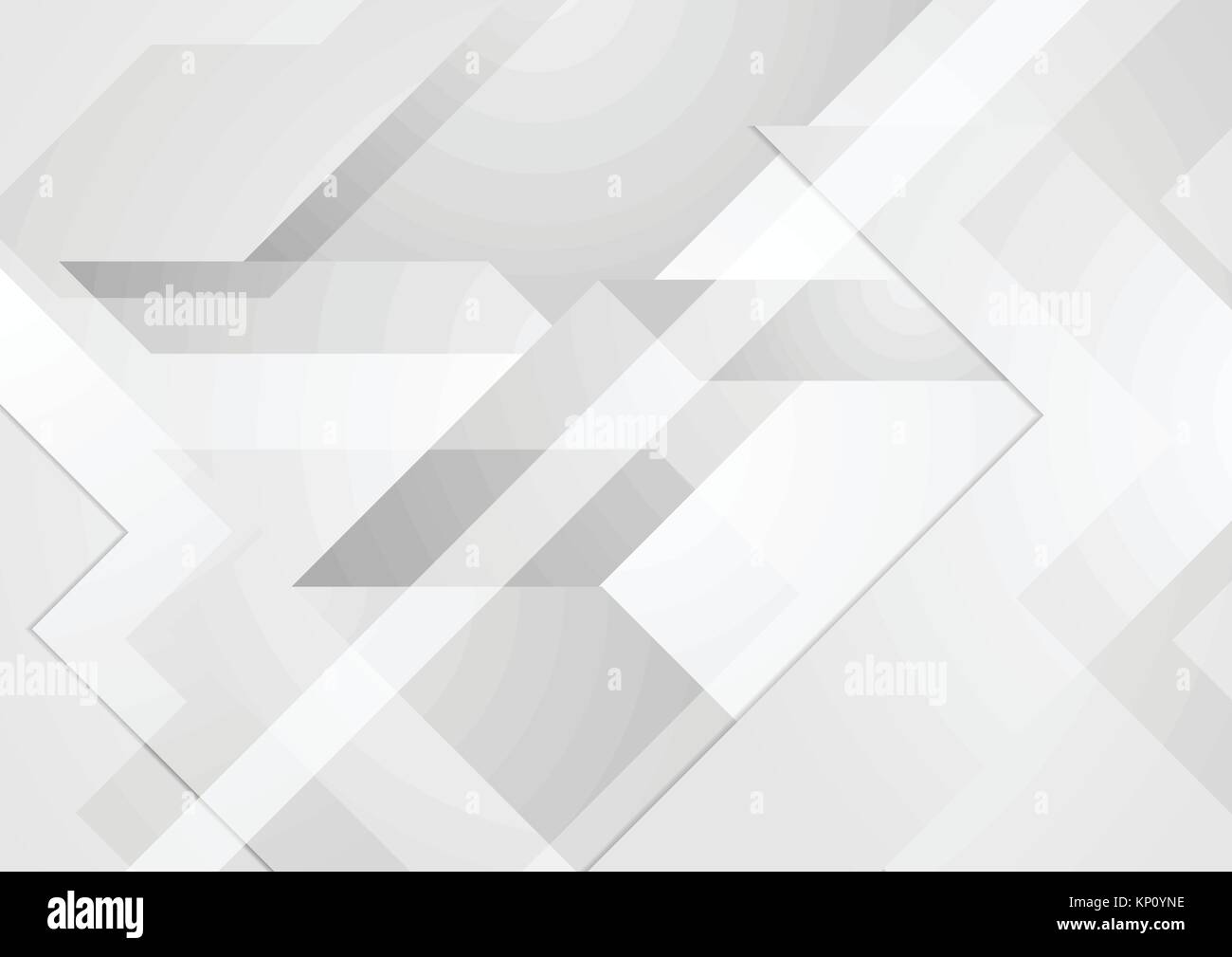 Abstrakte Grau und Weiß Technologie Corporate Design. Vector Hintergrund Stock Vektor