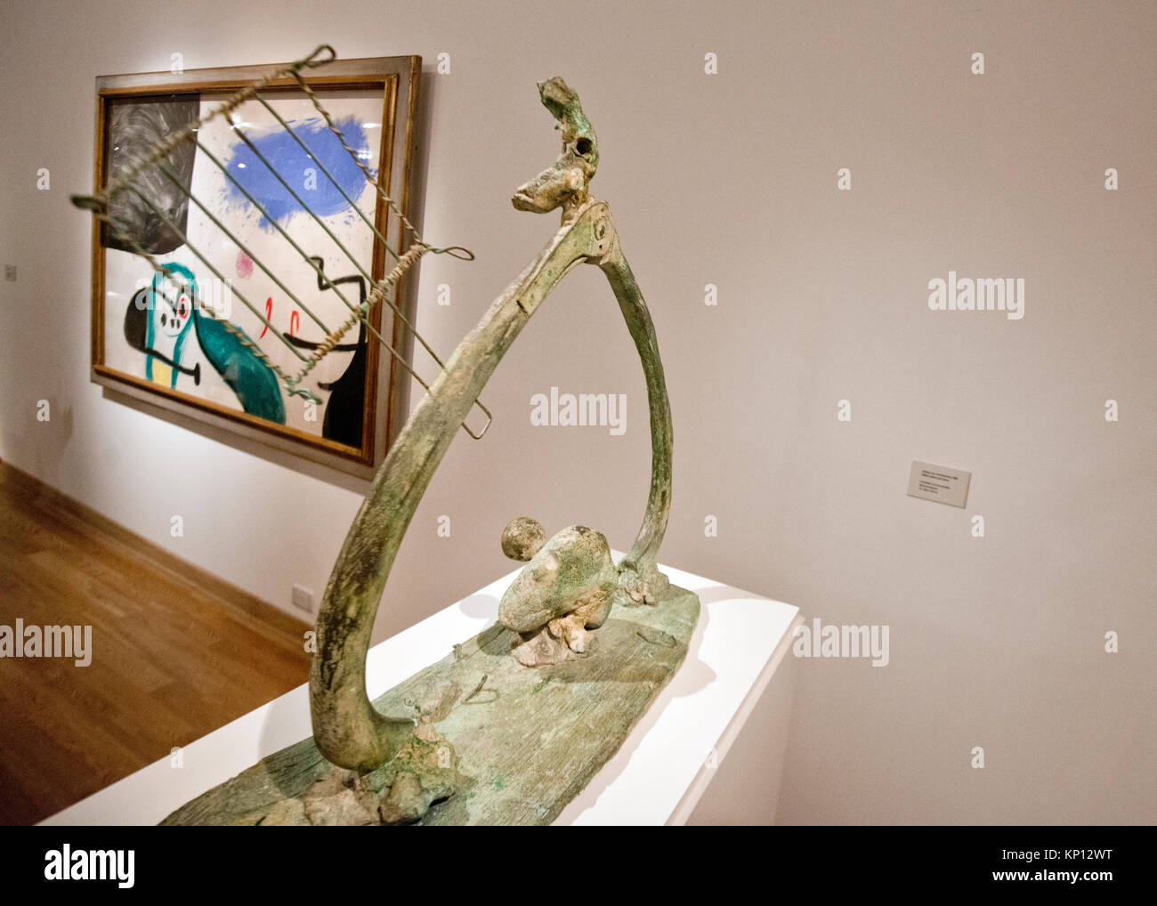 Joan Miro Ausstellung: "iró, El Arte de mirar", Museo Nacional de Bellas Artes, Buenos Aires, Argentinien Stockfoto