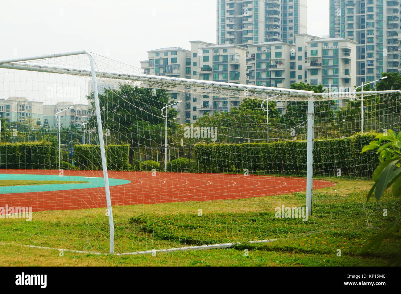 Shenzhen, China: die architektonische Landschaft der Xixiang Sportzentrum Stockfoto