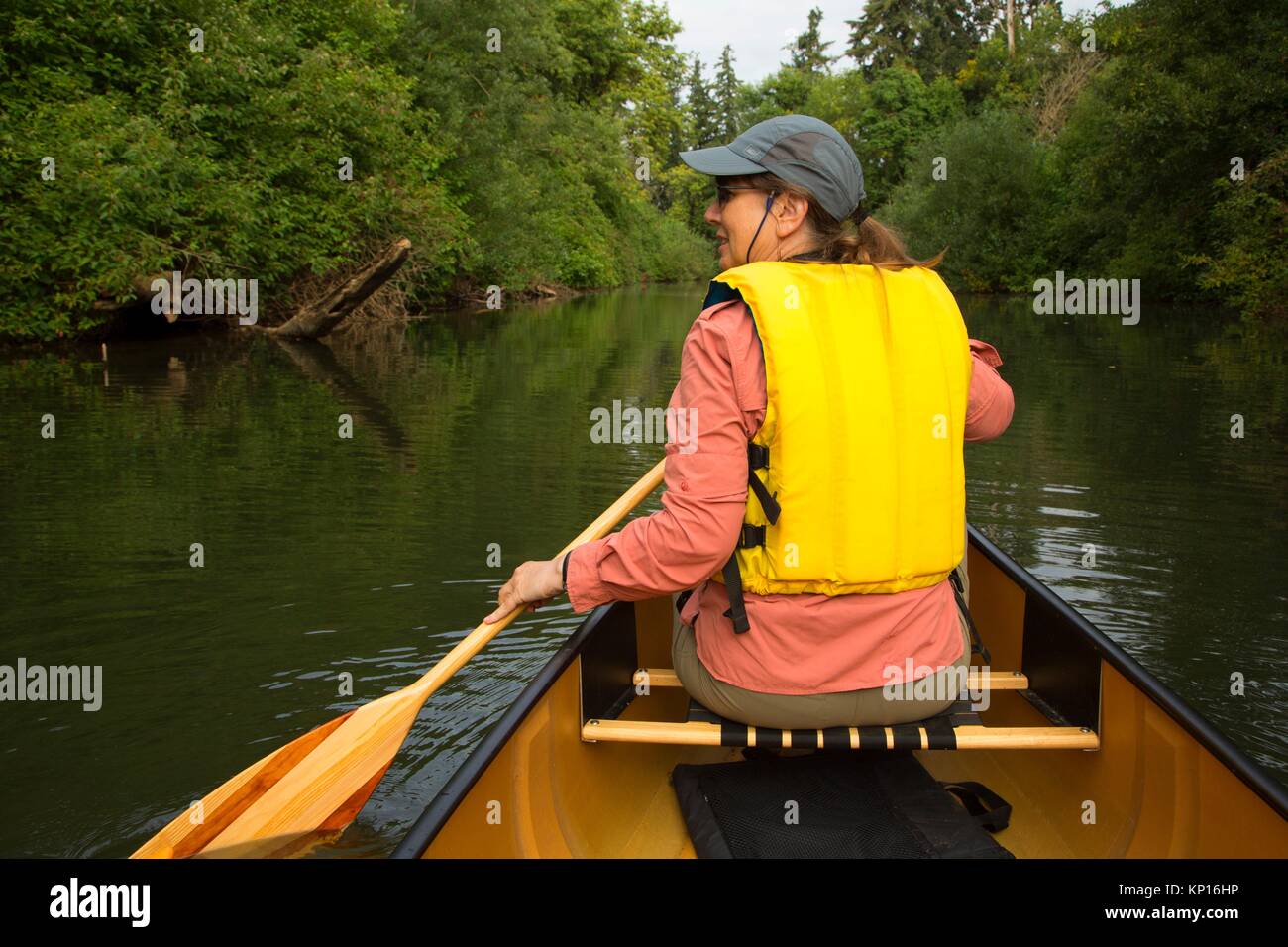 Kanu den Fluss, Luckiamute Luckiamute Landing State Park, Oregon