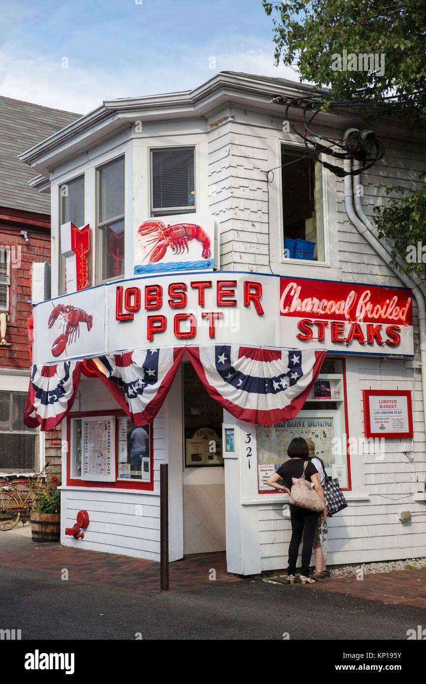 Lobster Pot Restaurant Cape Cod Provincetown MA USA Massachusetts