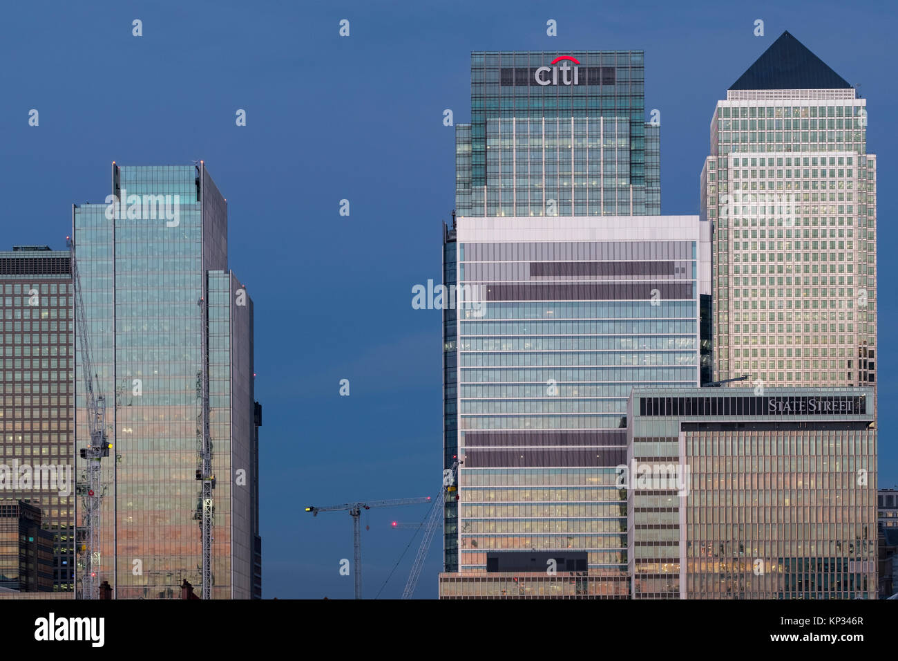 Canary Wharf London Stockfoto