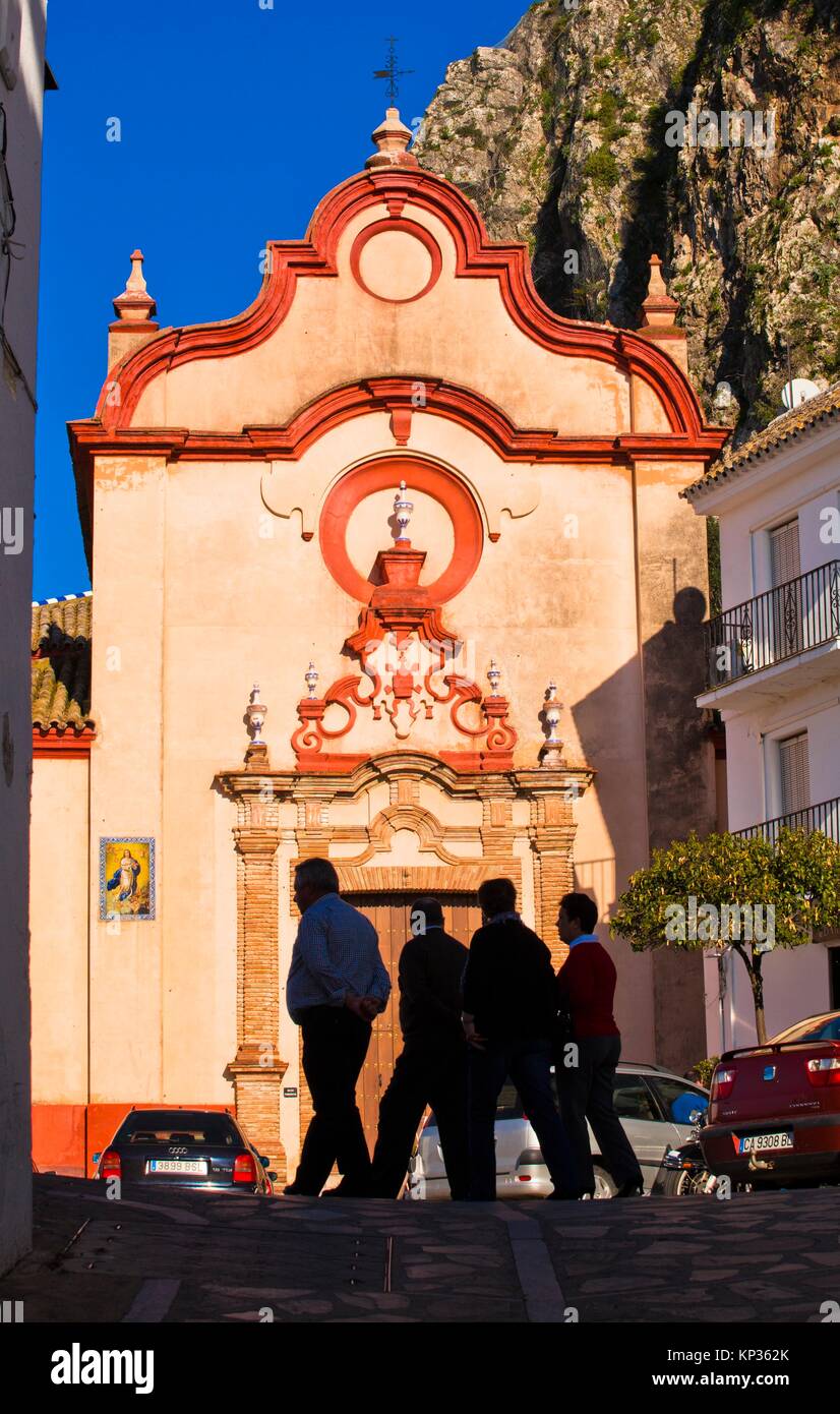 Kirche von Santa María de La Mesa, Zahara de la Sierra, Parque Natural