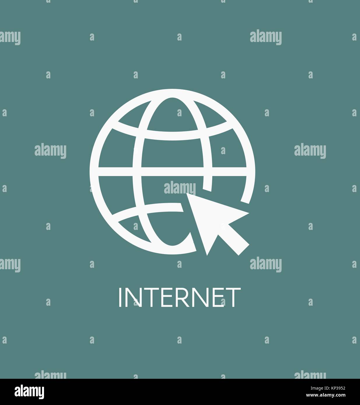 Website Symbol vektor Illustration. Web Browser Internet Symbol. Stock Vektor