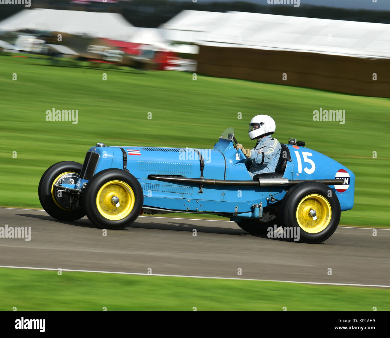 Charles McCabe, ERA B-Typ R5B, Remus, Goodwood Revival 2015, 50, 2015, Chris McEvoy, CJM Fotografie, klassische Autos, 50er Jahre, Goodwood, Goodwood Rev. Stockfoto