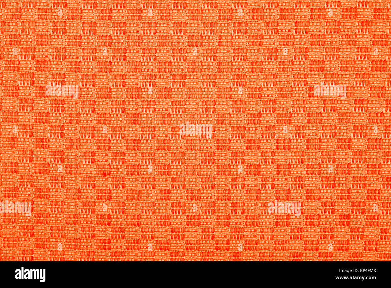 Hintergrund Der orangefarbene Tuch Stockfoto