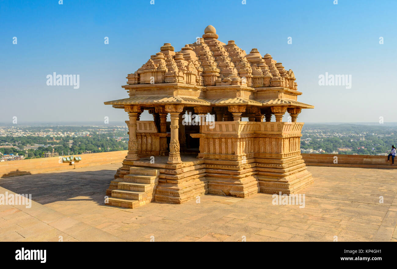 SAS-Bahu ka Mandir oder Sahastrabahu Tempel, Gwalior Stockfoto