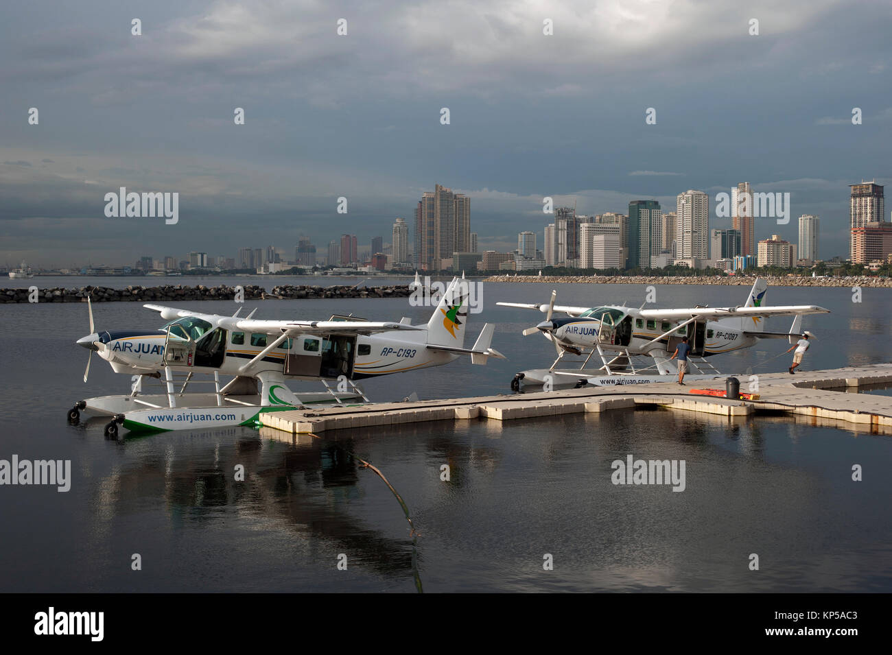 Sea Plane, Manila, Philippinen, Südostasien Stockfoto