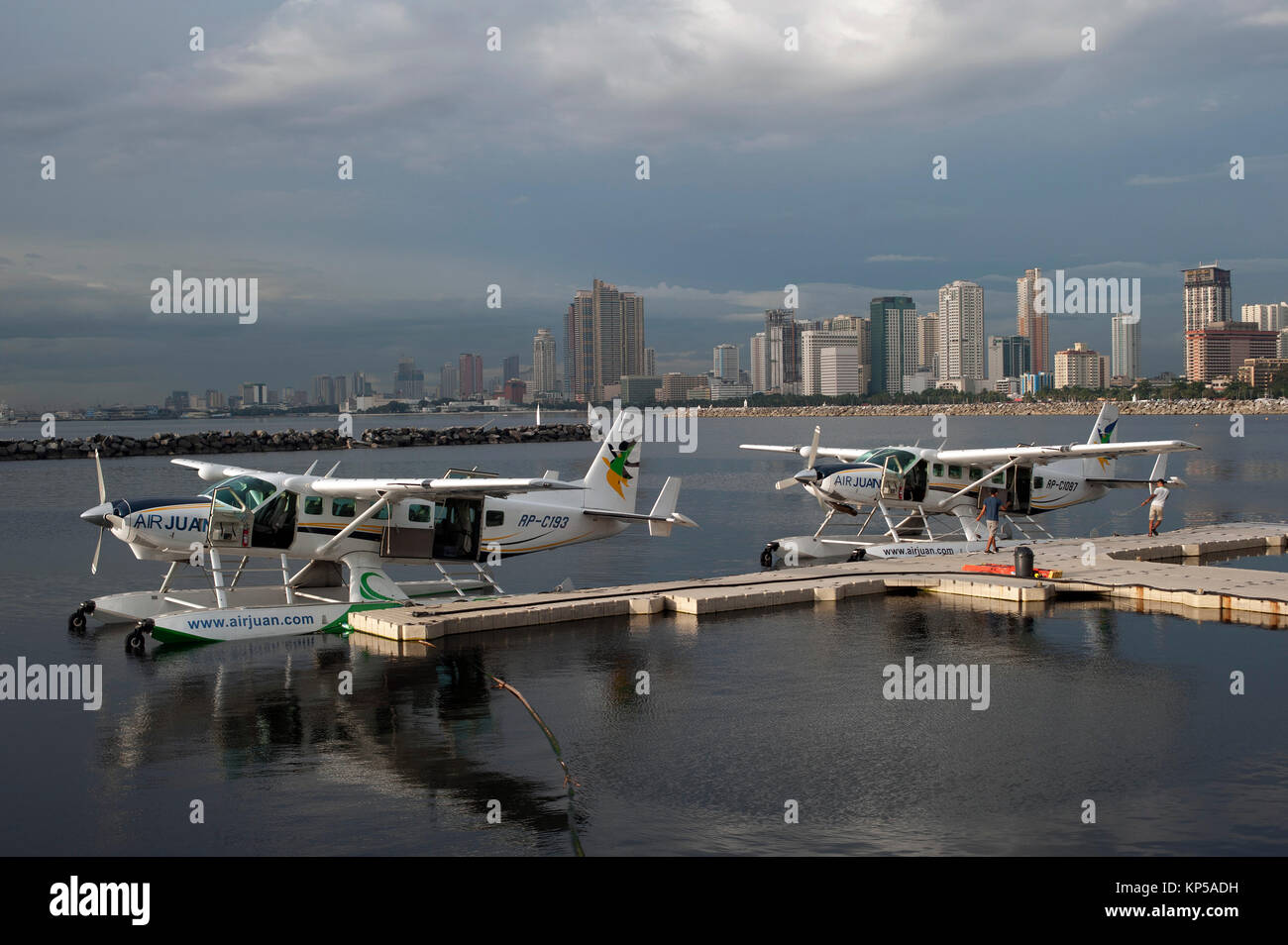 Sea Plane, Manila, Philippinen, Südostasien Stockfoto
