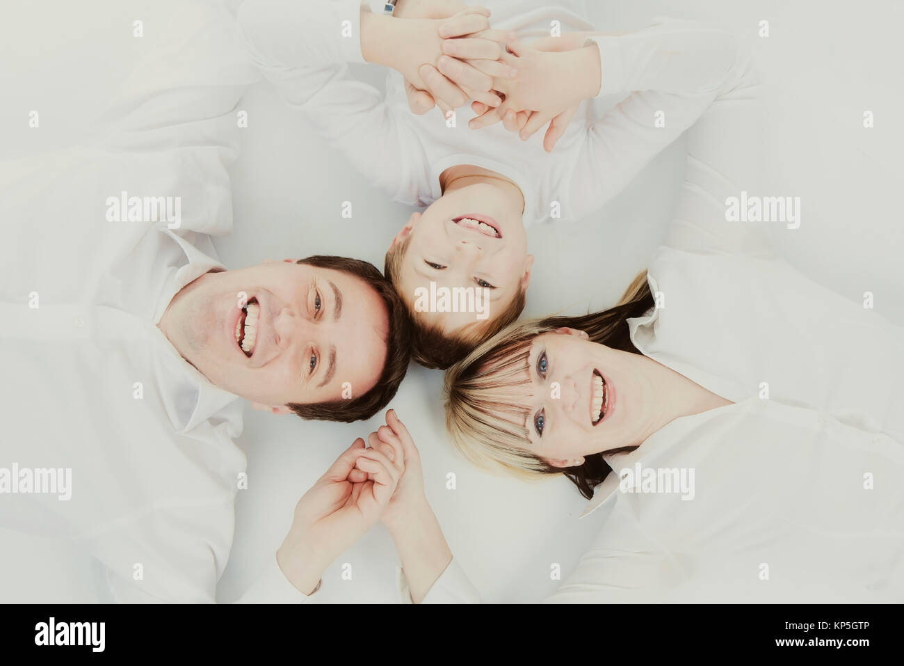 Familie - Familie Stockfoto
