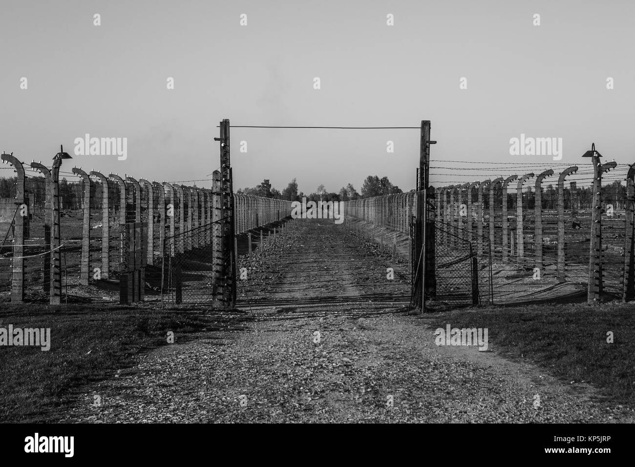 Auschwitz Stockfoto