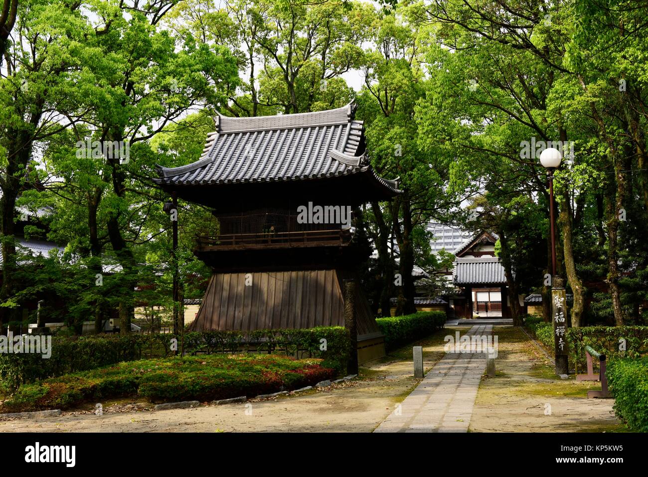 Shofuku-ji Zen Tempel, Fukuoka, Japan, Asien. Stockfoto