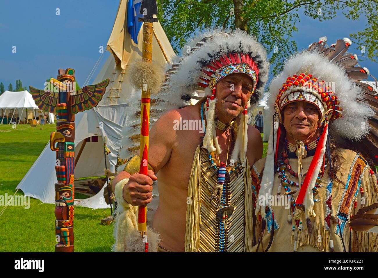 Treffen mit den indianern Fotos und Bildmaterial in hoher Auflösung Alamy
