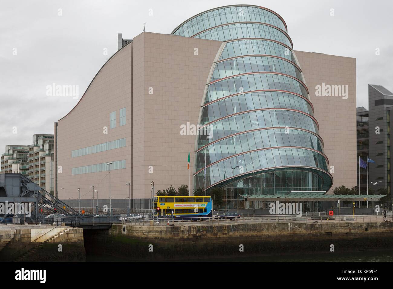 Das Convention Center Von Kevin Roche Dublin Irland Europa Stockfotografie Alamy