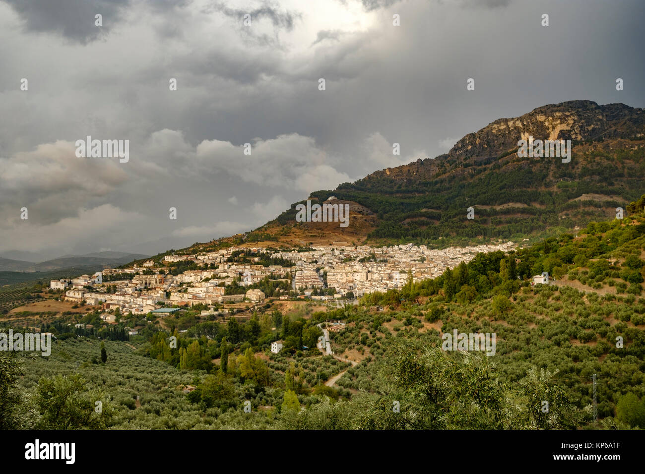 Cazorla Dorf Sierra de Cazorla Segura und Las Villas Naturpark Provinz Jaen Andalusien Spanien Stockfoto