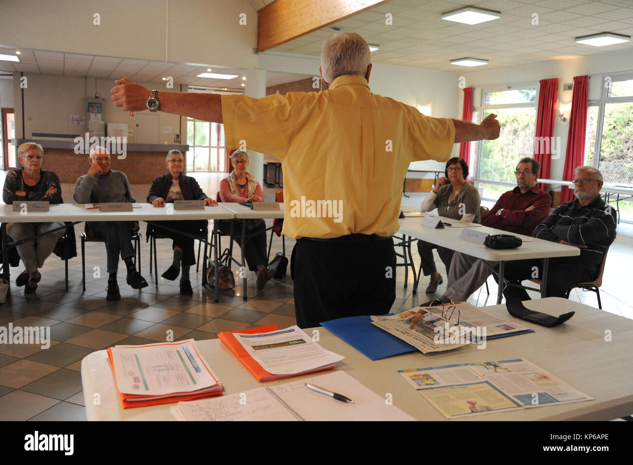 Fahren WORKSHOP Stockfoto