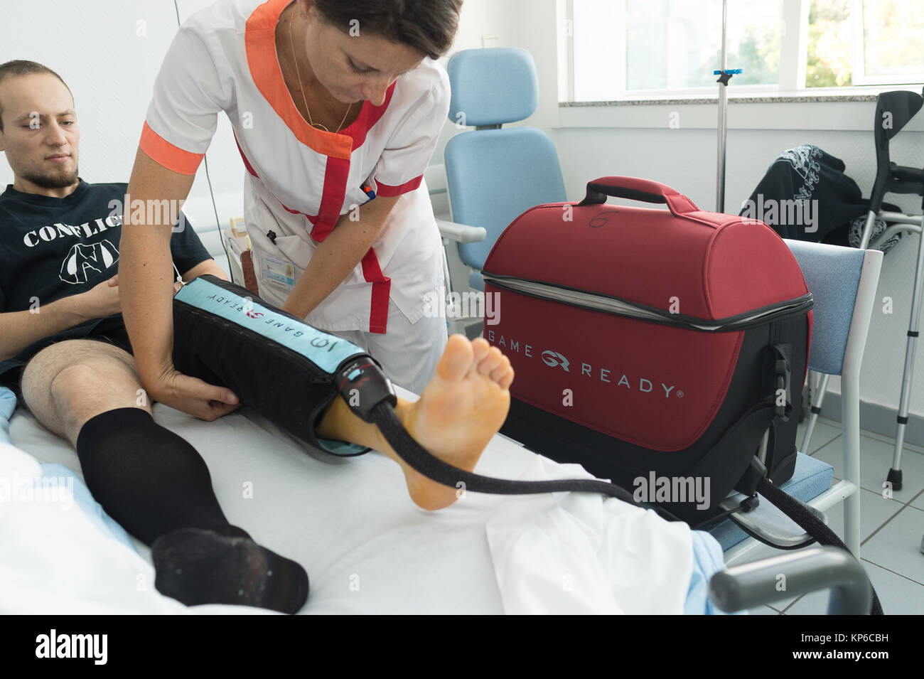 LIGAMENT CHIRURGIE Stockfoto