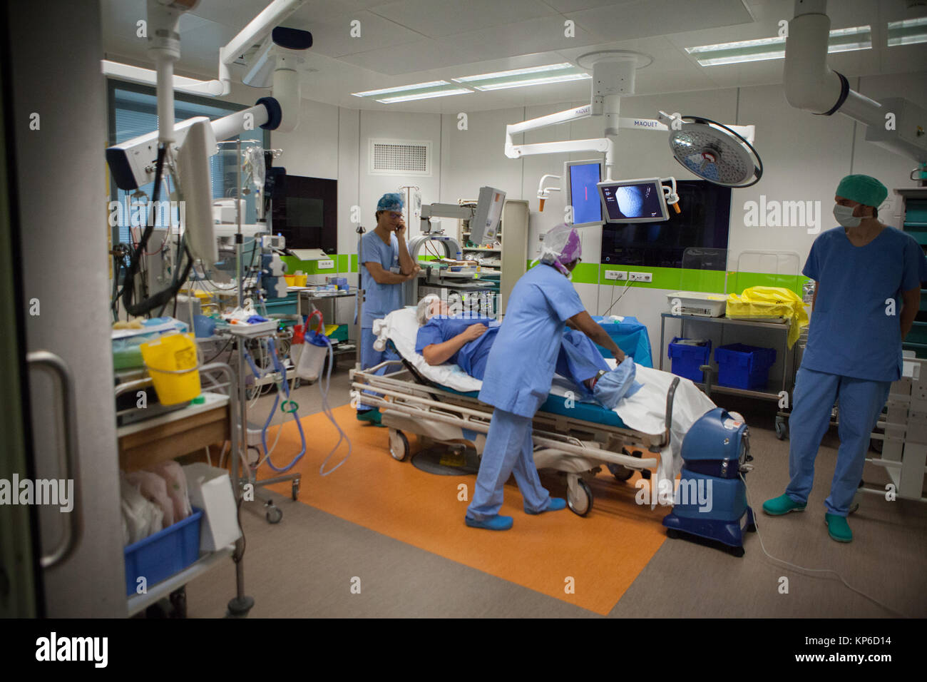 AMBULANTE OPERATIONEN Stockfoto