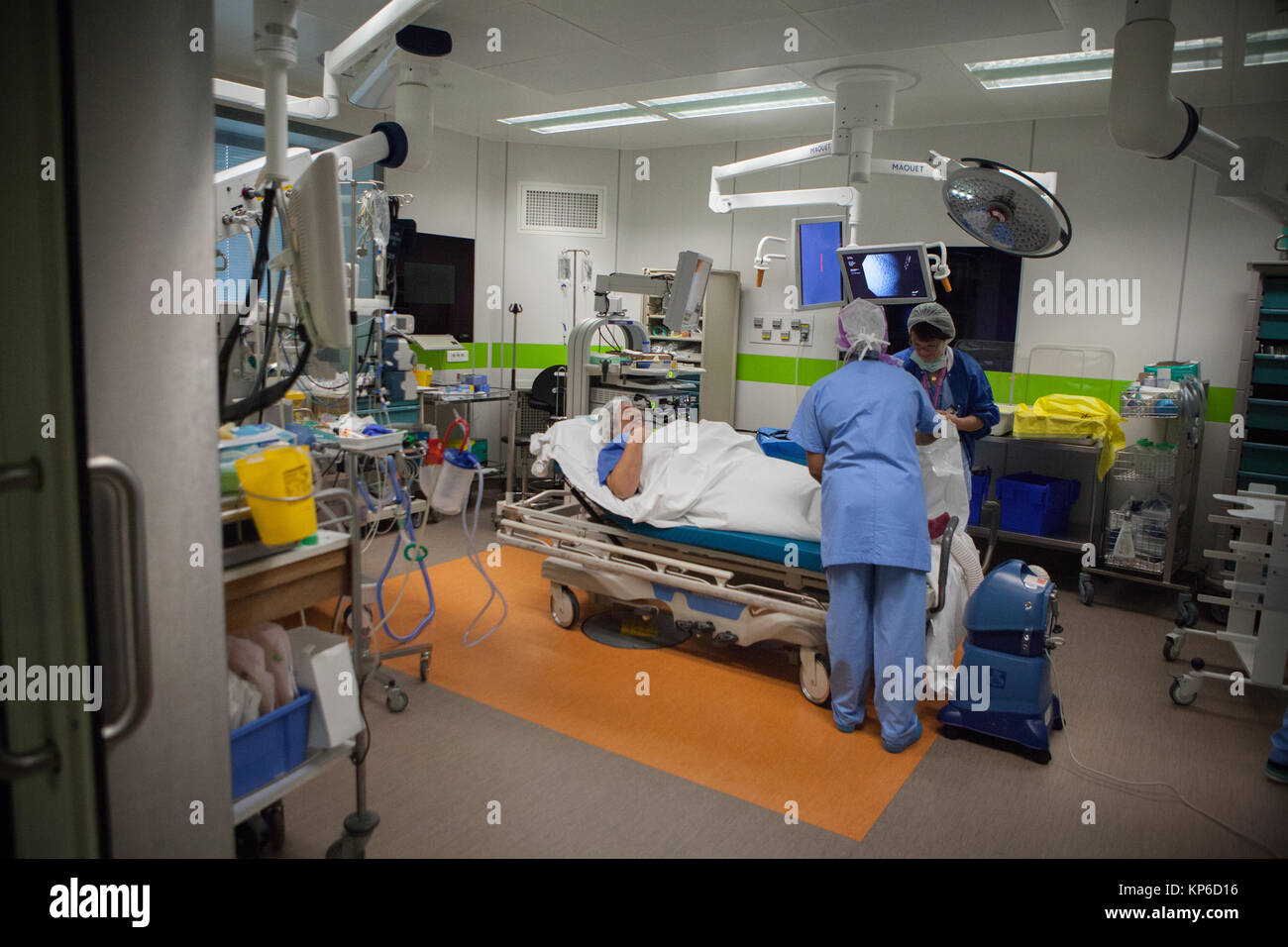 AMBULANTE OPERATIONEN Stockfoto