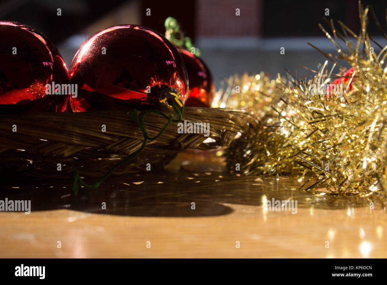 Weihnachtsschmuck Stockfoto