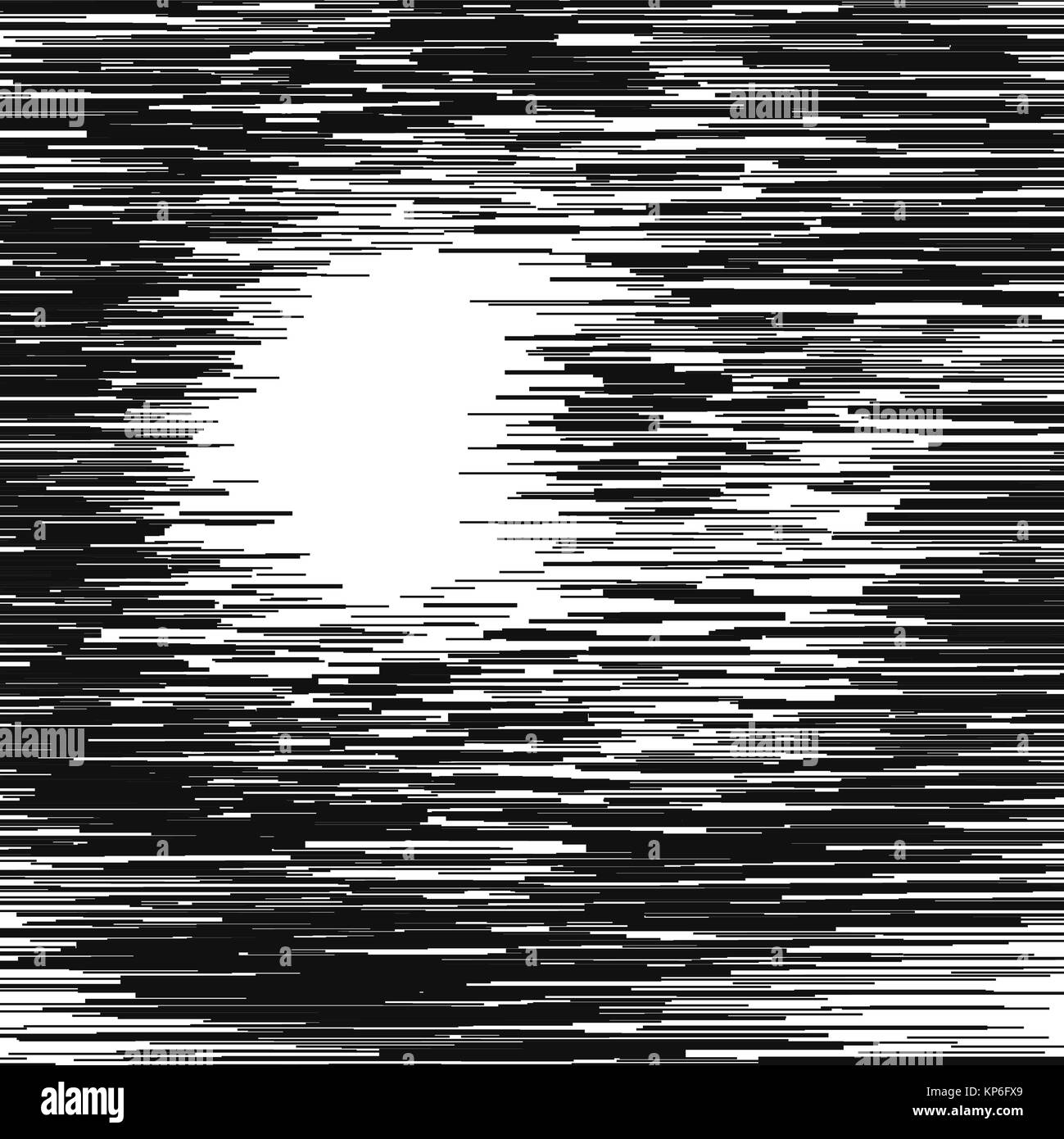 Dynamische Linien Muster. unregelmäßige Streifen Textur Stock Vektor