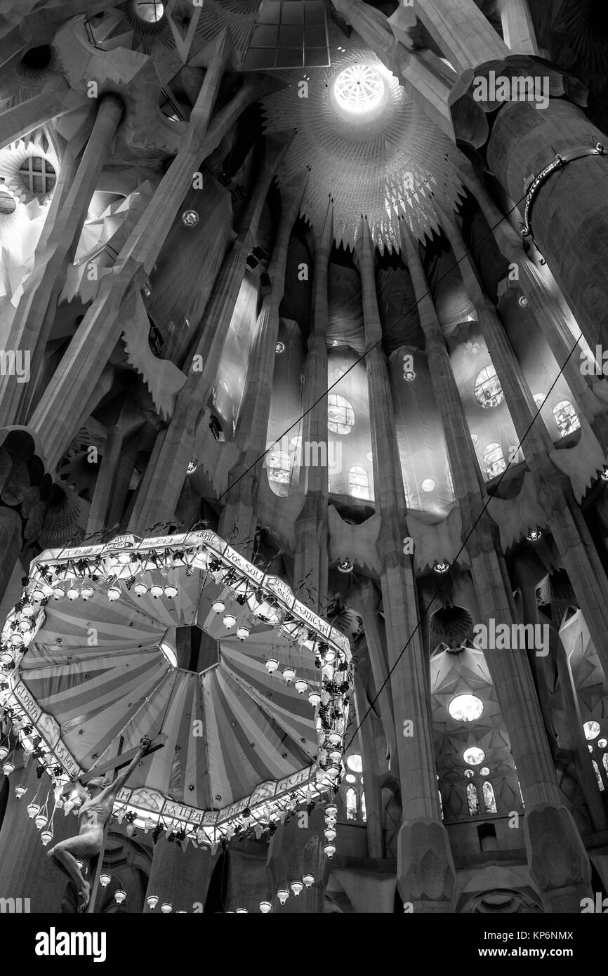 BARCELONA, SPANIEN, Espana Stockfoto