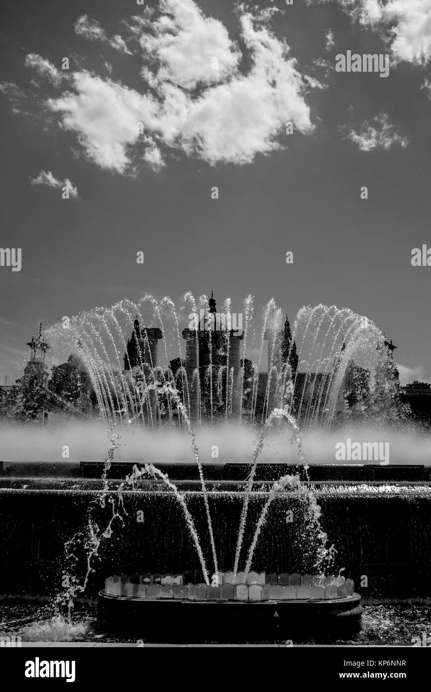 BARCELONA, SPANIEN, Espana Stockfoto