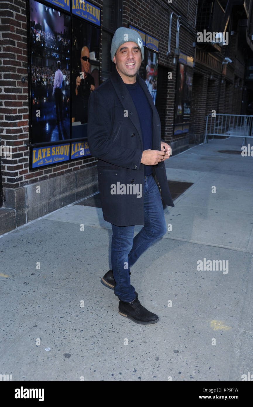 NEW YORK, NY - 12. März: Bobby Cannavale verlässt die &amp;quot;Late Show mit ...