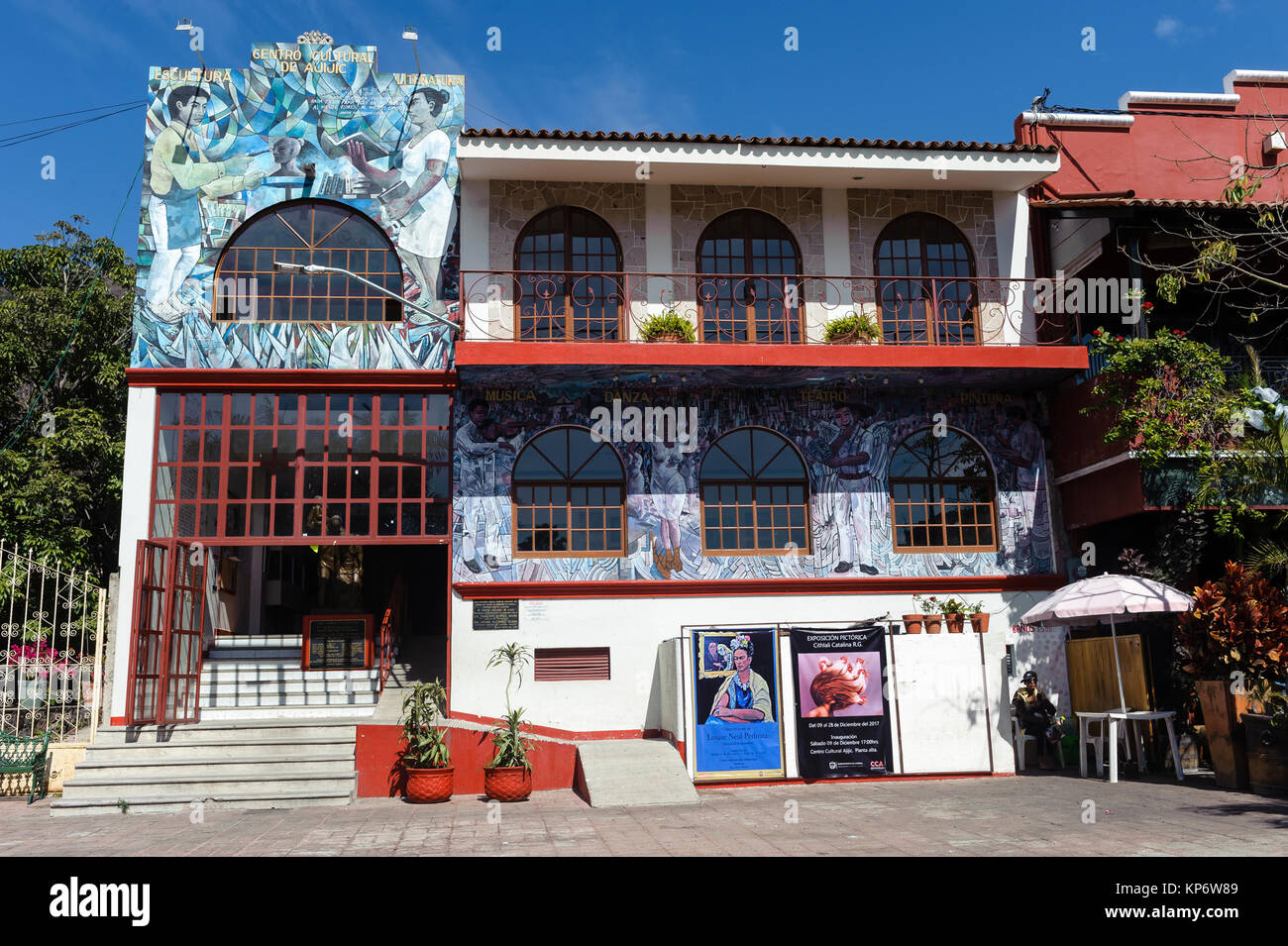 Centro Cultural de Ajijic, Ajijic, Jalisco, Mexiko Stockfoto